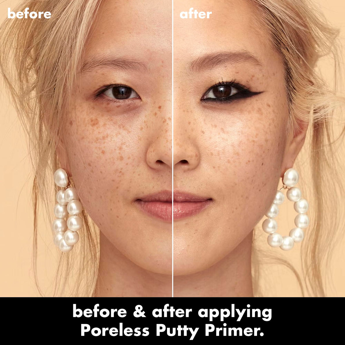 e.l.f. Poreless Face Primer, Skin-Perfecting & Lightweight, Long Lasting, Smooths & Preps to Create Flawless Base, Infused with Tea Tree and Vitamins A & E, 2 Fl Oz e.l.f.