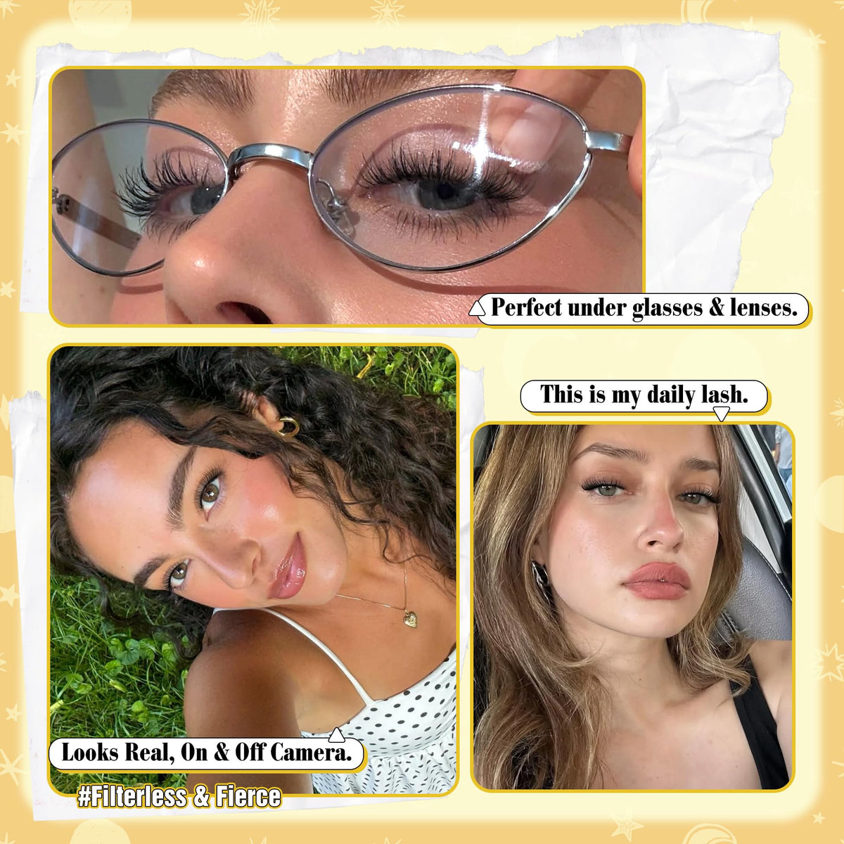 Short Lash Clusters Natural Cluster Eyelash Extensions 8-10-12MM Clear Band Cluster Lashes Extensions Wispy Individual Lashes CC-Curly Eyelash Clusters Pestañas Postizas Naturales 144Pcs DIY Lashes Mavphnee