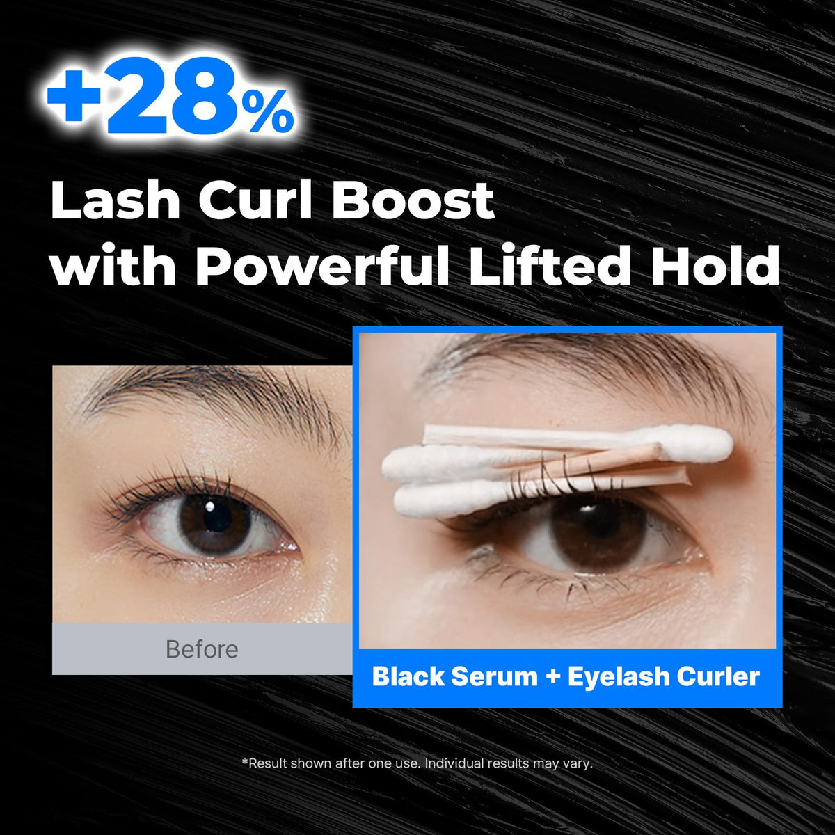 Epais Eyelash Black Tinted Serum, 2-in-1 Lash Growth Enhancer and Tinting Treatment, 7 Peptides and Biotin Formula for Longer Thicker Lashes, Charcoal-Based Black Food Complex, Korean Lash Care EPAIS