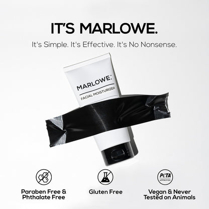 MARLOWE. Facial Moisturizer for Men, Non-Greasy Daily Face Lotion, 6 oz MARLOWE.