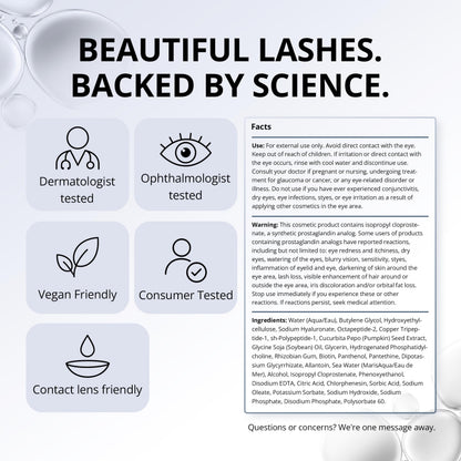 RapidLash Eyelash Enhancing Serum - 2 Month Supply, 3mL RapidLash