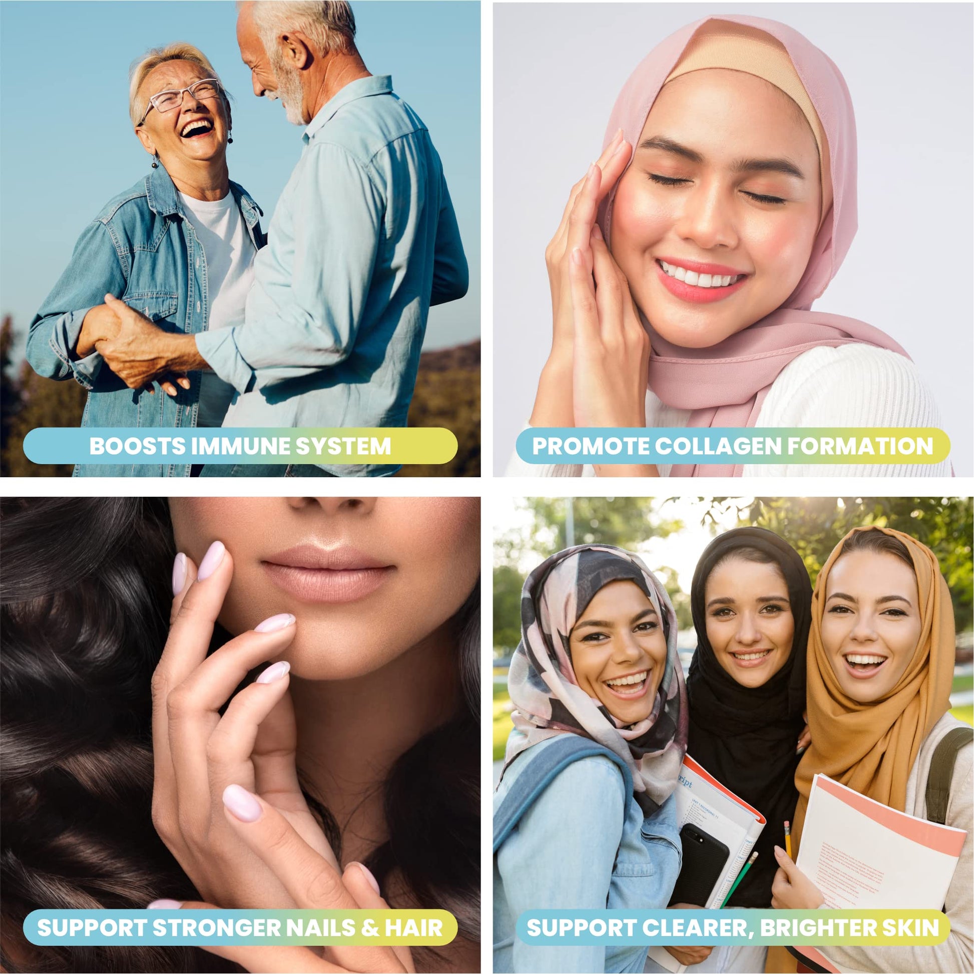 Sakoon nutrition Halal Collagen Gummies for Women and Men - Anti Aging, Hair Growth, Skin Care & Strong Nails Protein Collagen Supplements - Non-GMO, Gluten Free - Made in USA Sakoon nutrition buy australia supplements