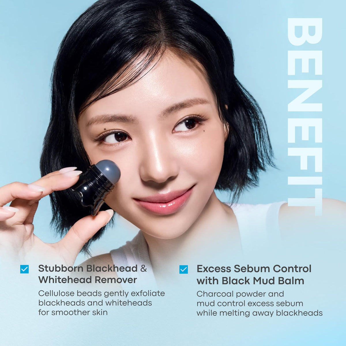 TONYMOLY Tako Pore Clay Scrub Stick, Korean Blackhead Exfoliator, 0.8 oz TONYMOLY