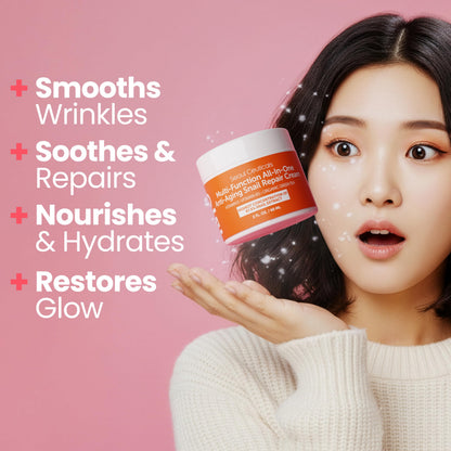 SeoulCeuticals 97.5% Snail Mucin Korean Face Moisturizer Day & Night Cream SeoulCeuticals