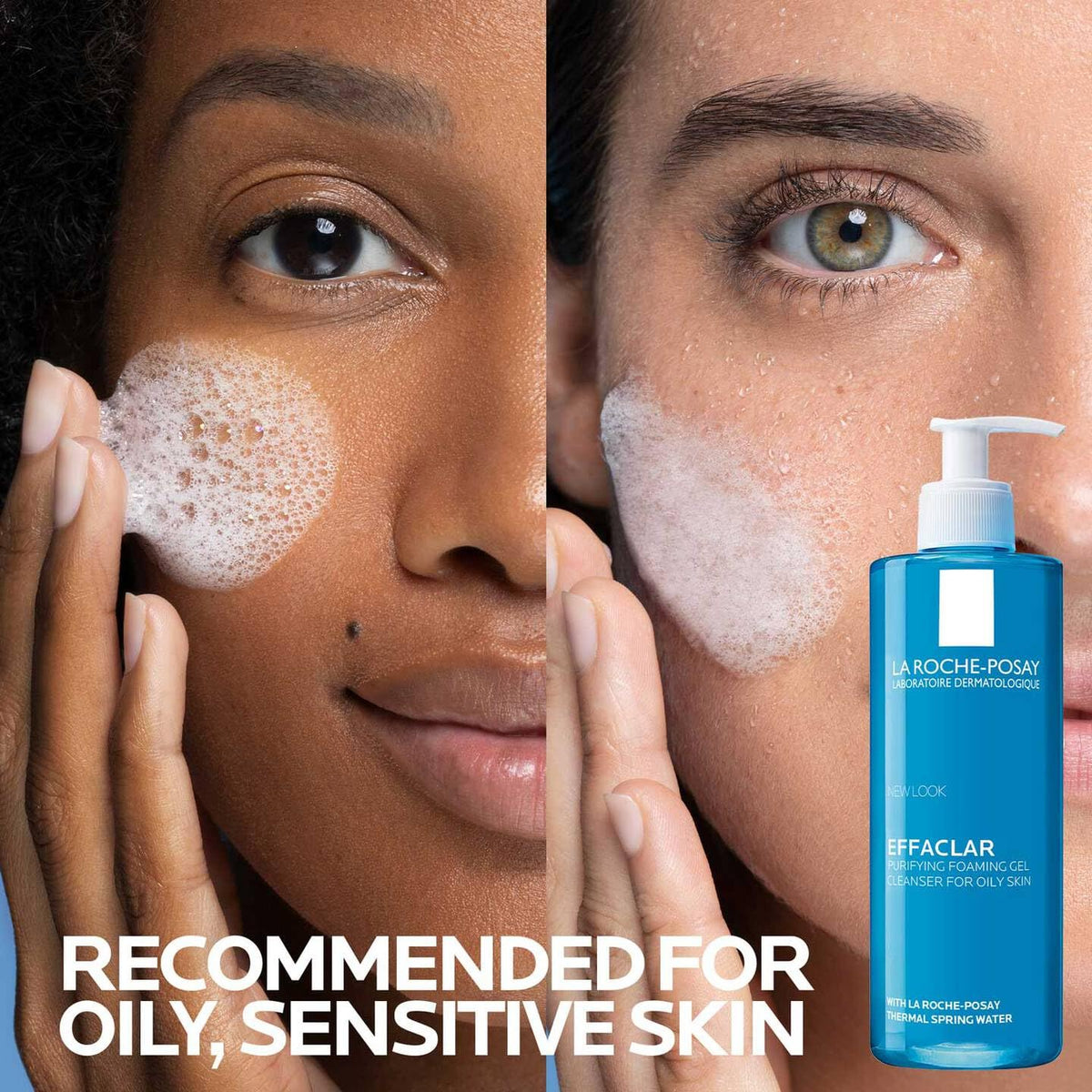 La Roche-Posay Effaclar Foaming Gel Cleanser for Oily Skin, 13.52 fl oz La Roche-Posay