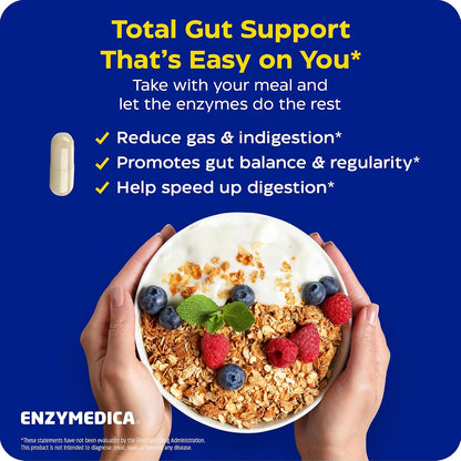Enzymedica Digest Basic + Probiotics - 90 Caps Gsupps Australia