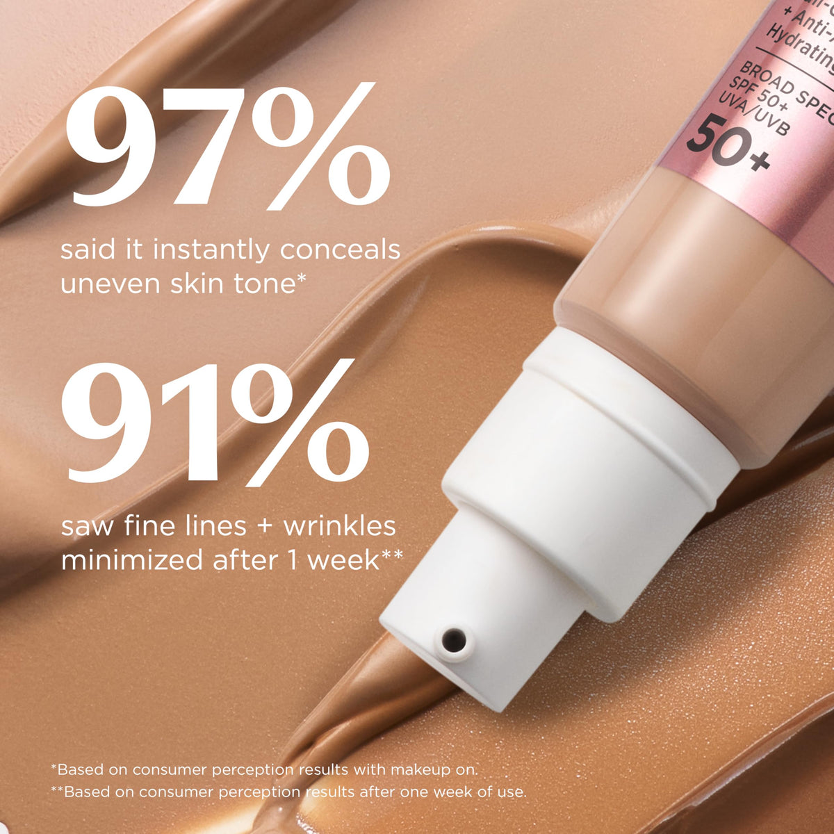 IT Cosmetics CC+ Cream Illumination SPF 50+ - Light Medium (N) - 1.08 fl oz IT Cosmetics