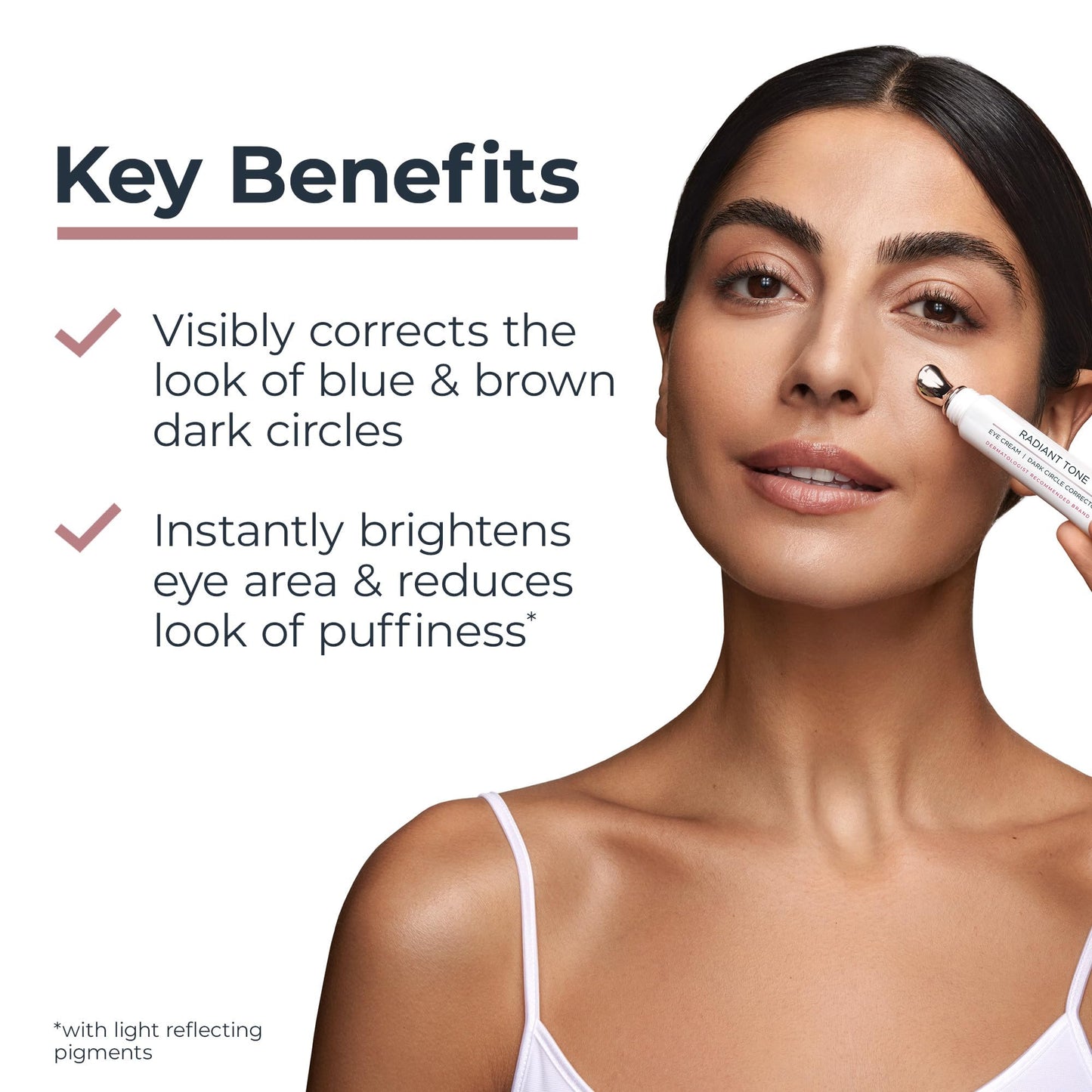 Eucerin Radiant Tone Eye Cream Dark Circle Corrector, Eye Brightening Cream with Thiamidol and Hyaluronic Acid Eucerin