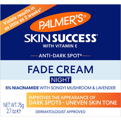 Palmer's Skin Success Anti-Dark Spot Nighttime Fade Cream (2.7 Oz) Palmer's