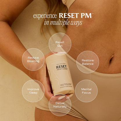 Paulina FITNESS Reset Overnight Digestive Aid, Bloating Relief, & Gut Health Supplement | Natural Detox & Digestive Cleanse to Support Weight Management Paulina Fitness