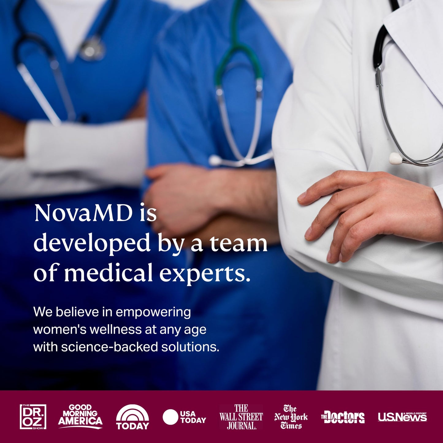 NOVAMD Clinically Proven Menopause Supplement for Weight Management, Hot Flashes, Night Sweats and Low Energy NOVAMD
