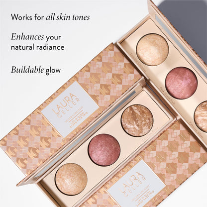 LAURA GELLER Geller's Greatest Lift-n-Glow Highlighter/Contour Palette LAURA GELLER NEW YORK