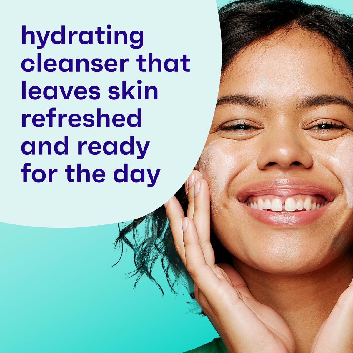 Clean & Clear Morning Burst Hydrating Facial Cleanser with BHA, 8 fl oz Clean & Clear