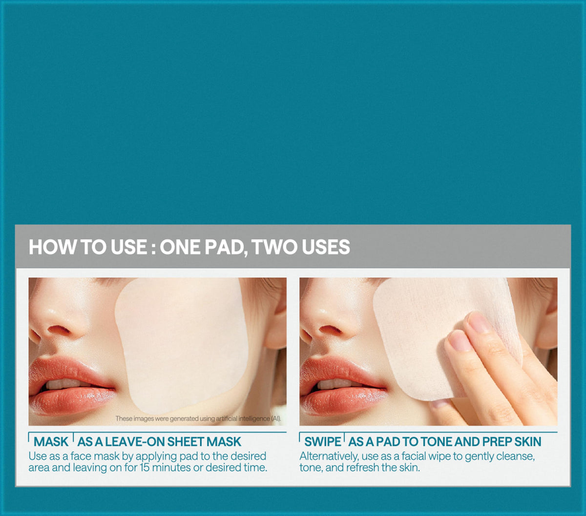 MEDIHEAL Madecassoside Blemish Care Toner Pad MEDIHEAL