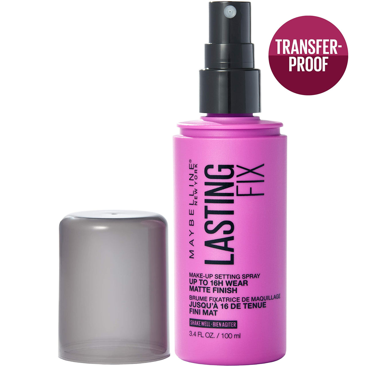 MAYBELLINE New York Facestudio Lasting Fix Makeup Setting Spray, Matte Finish, 3.4 fl. oz. MAYBELLINE