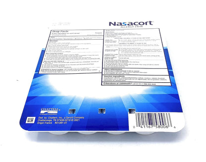 Nasacort Allergy 24 Hour, 0.57 Fluid Ounce, ApMpGI 4 Pack (120 Sprays/Pack) Gsupps Australia