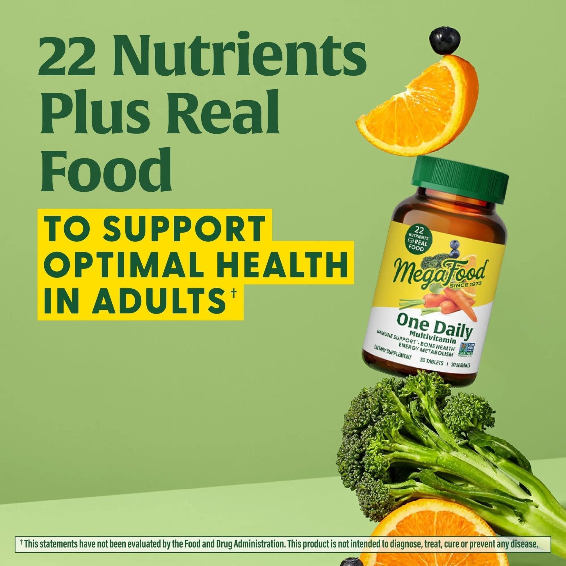 MegaFood One Daily Multivitamin for Women and Men, Immune Support Supplement with Real Food, Vitamin C & Vitamin B, Bone Health, Cellular Energy Metabolism, Vegetarian MegaFood buy australia supplements