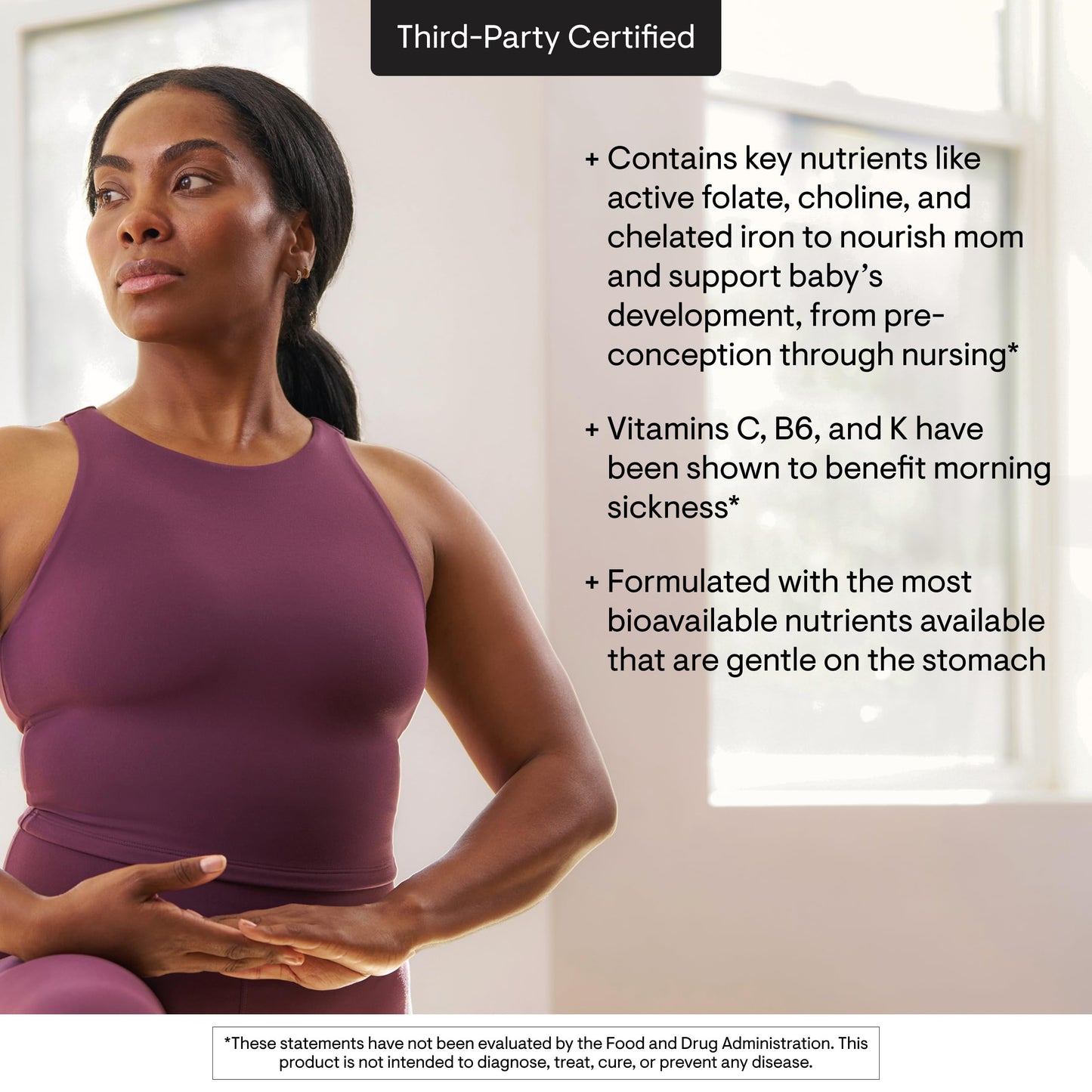 THORNE - Basic Prenatal - Well-Researched Folate Multi for Pregnant & Nursing Women - Includes 18 Vitamins & Minerals, Plus Choline - Third-Party Certified THORNE