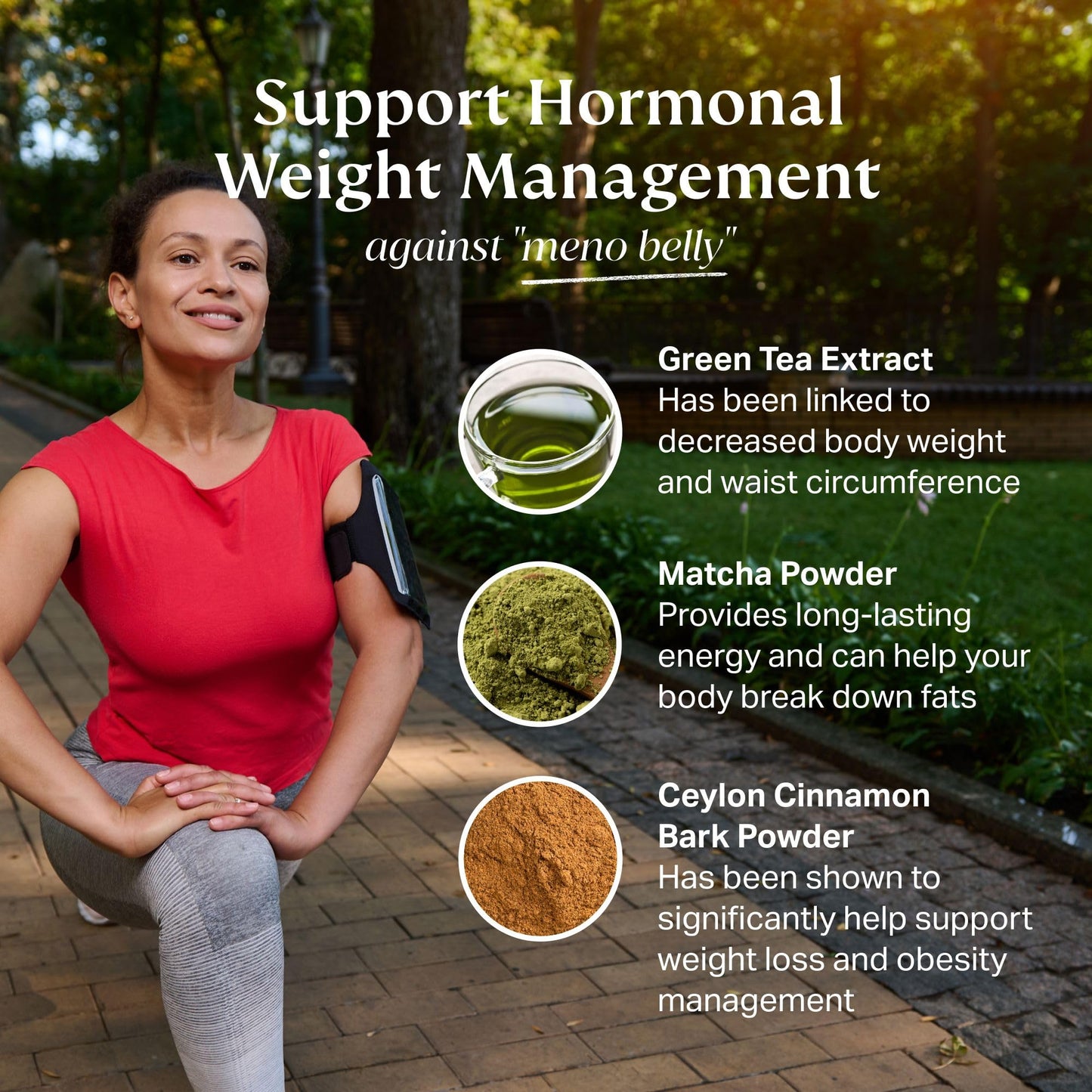 NOVAMD Clinically Proven Menopause Supplement for Weight Management, Hot Flashes, Night Sweats and Low Energy NOVAMD