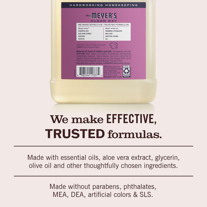 Mrs. MEYER'S CLEAN DAY Hand Soap Refill, Plum Berry Scent, 33 Fl Oz Bottle Mrs. MEYER'S