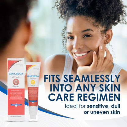 Vanicream Vitamin C Serum, 1.2 Fl Oz, Formulated without Common Irritants for Sensitive Skin, Milky and Lightweight, Boosts Glow, Dermatologist-Tested Vanicream