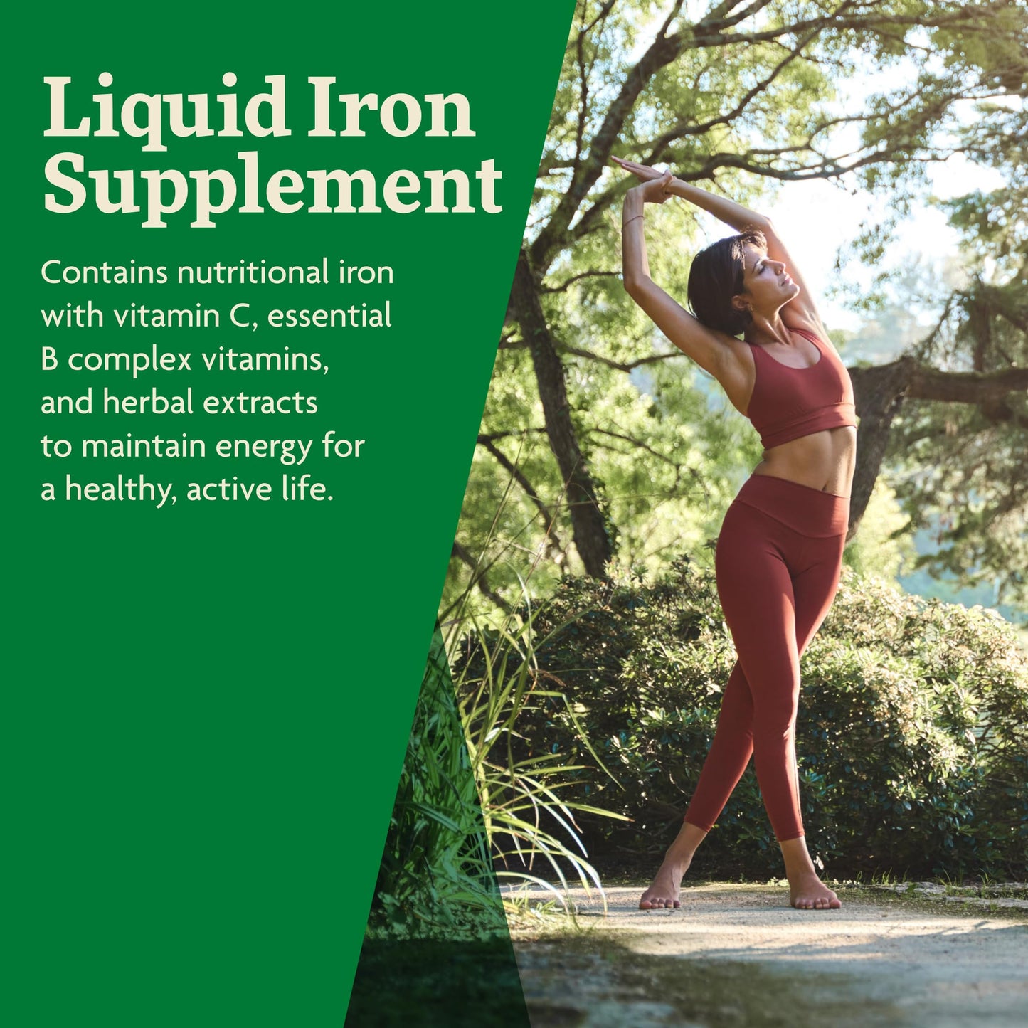 Floradix Iron & Herbs - Liquid Herbal Supplement for Energy Support - Iron Supplement with Vitamin C & Vitamin B Complex - for Men & Women - 8.5 fl oz Floradix