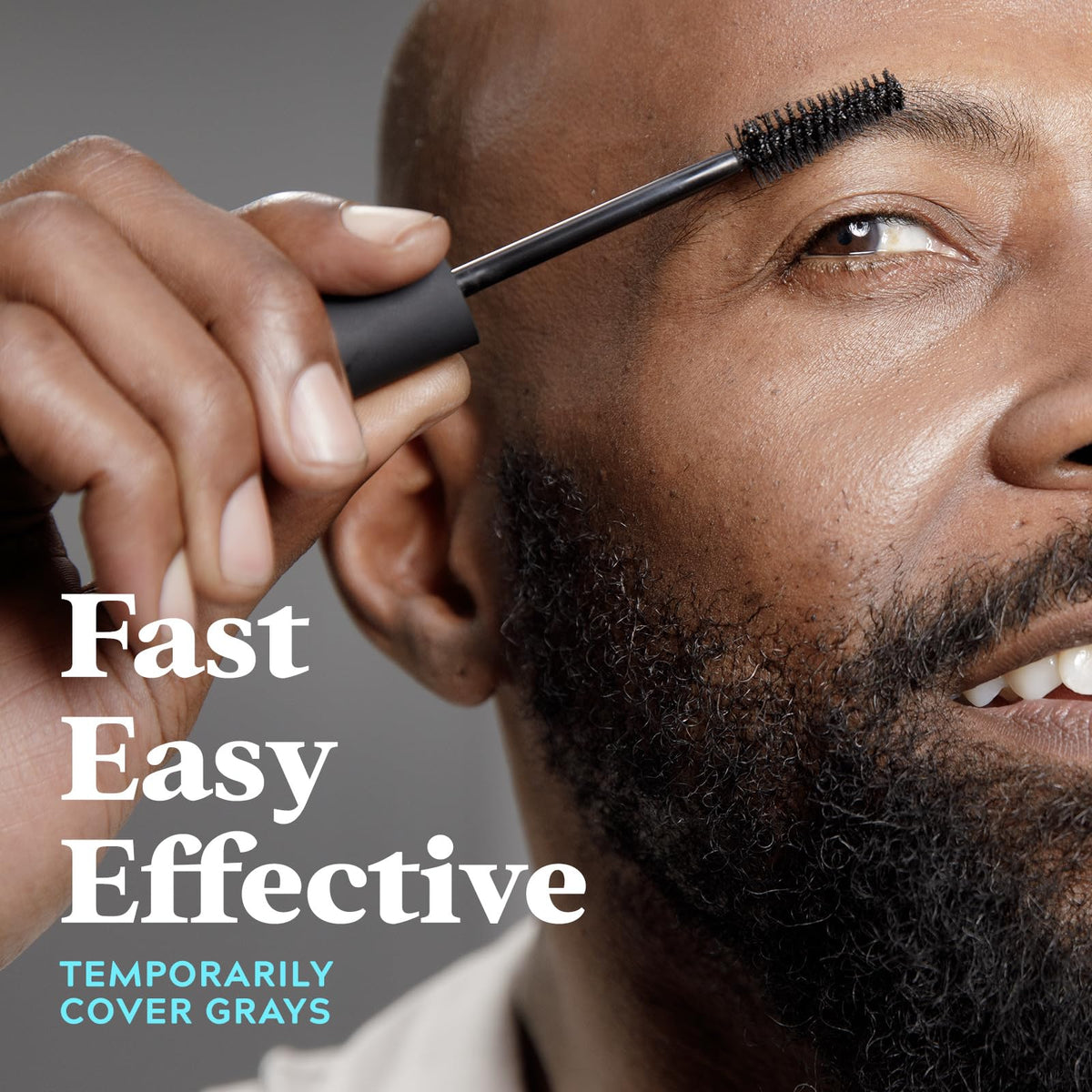 JUST FOR MEN 1-Day Beard & Brow Color, Temporary Color, Black Just for Men