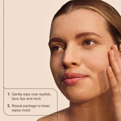 Aveeno Calm + Restore Unscented Makeup Remover Wipes, Alcohol-Free, 25 Ct Aveeno