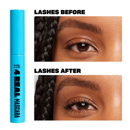 Babe Original 4 Real Mascara for Volume, Length & Lift, Black BABE ORIGINAL