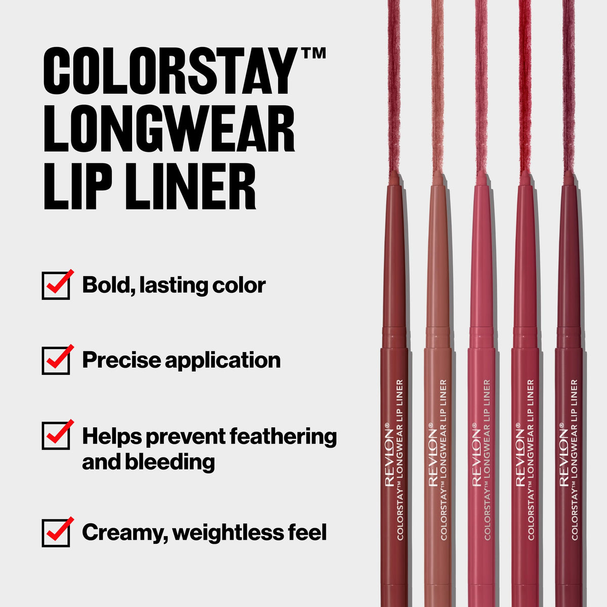 Revlon ColorStay Longwear Lip Liner, 630 Nude, 0.01 oz REVLON