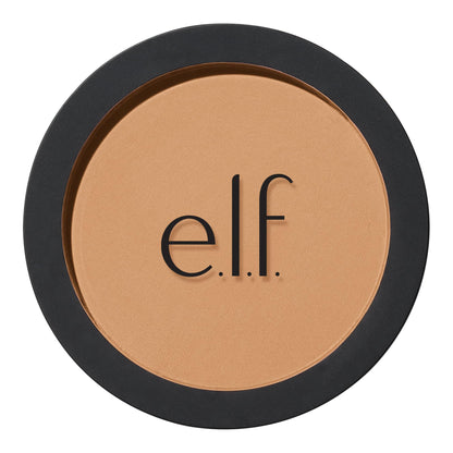 e.l.f. Primer-infused Bronzer, Long-Wear, Matte, Bold, Lightweight, Blends Easily, Contours Cheeks, Forever Sun Kissed, All-Day Wear, 0.35 Oz e.l.f.
