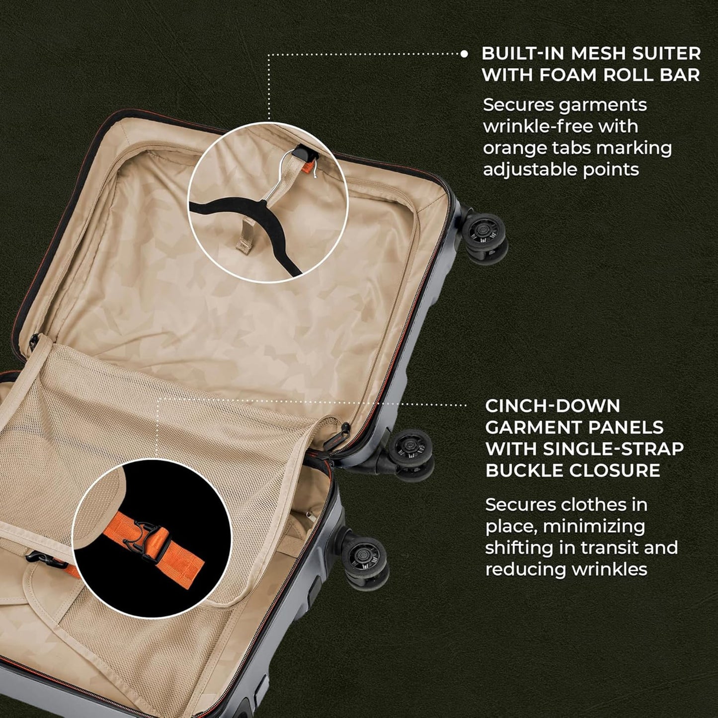 Briggs & Riley Torq Large 30 Inch Hardside Checked Luggage, Stealth Black Gsupps Australia