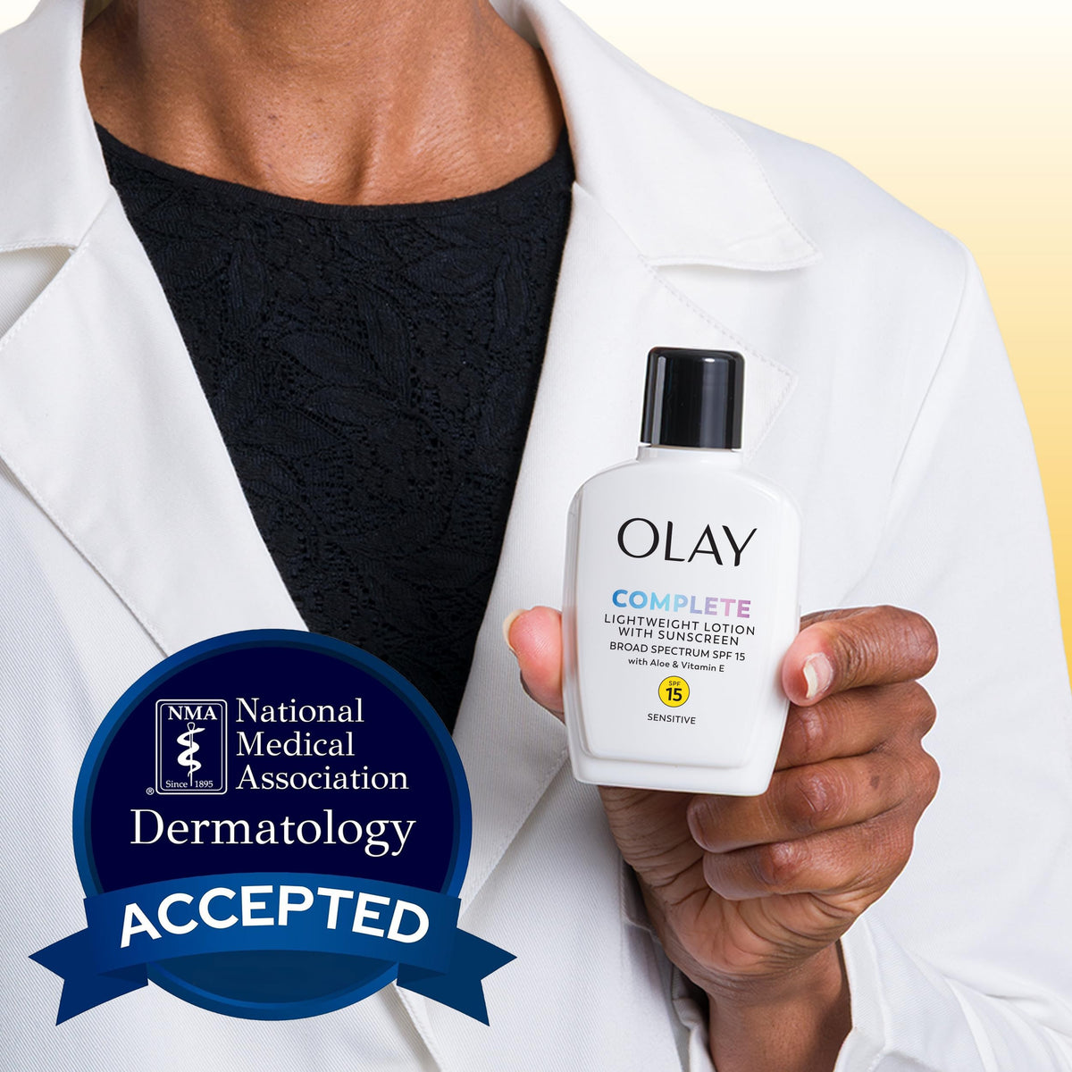 Olay Face Moisturizer, Complete All Day Moisturizer With Sunscreen Broad Spectrum SPF 15 - Sensitive, 4 fl. Oz, 1 unit Olay