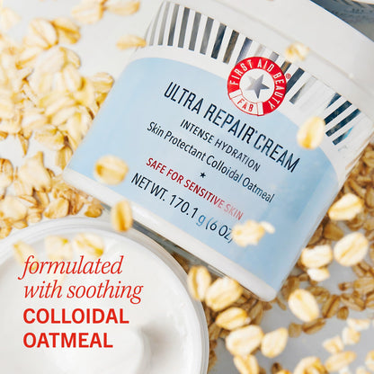 First Aid Beauty - Ultra Repair Cream, Intense Hydration Whipped Colloidal Oatmeal, Clinically Proven to Strengthen Skin Barrier in 7 Days First Aid Beauty