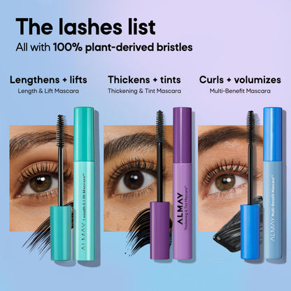 Almay Length & Lift Mascara, 10 Blackest Black, 1 Count Almay