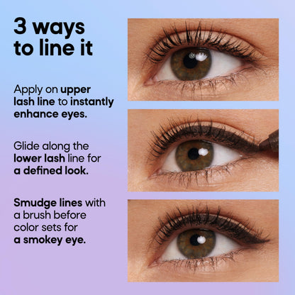 Almay All-Day Intense Gel Eyeliner, 130 Pure Plum, 0.045 oz Almay