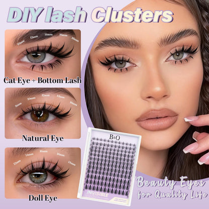 B&Q Fairy Lash Clusters - DIY Manga Lashes at Home for Beginner B&Qaugen
