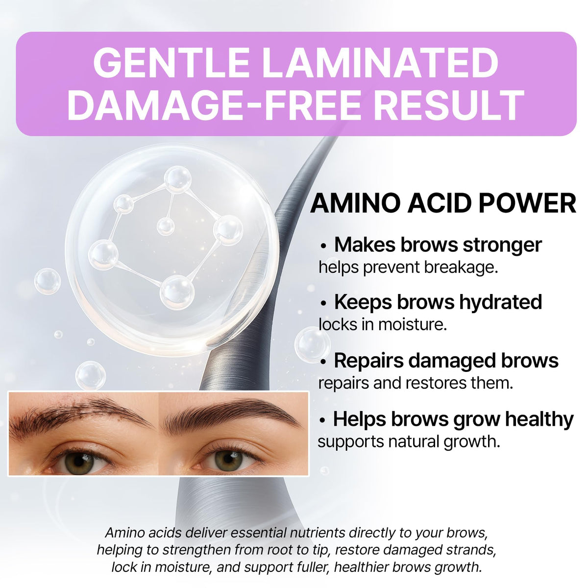At Home Brow Lamination Kit - DIY Eyebrow Lamination Kit Professional Eye Brow Perm Kit Instant DIY Eyebrow Lift Kit for Fuller Thicker Brows Lasts For Upto 8 Weeks CLIONE PRIME