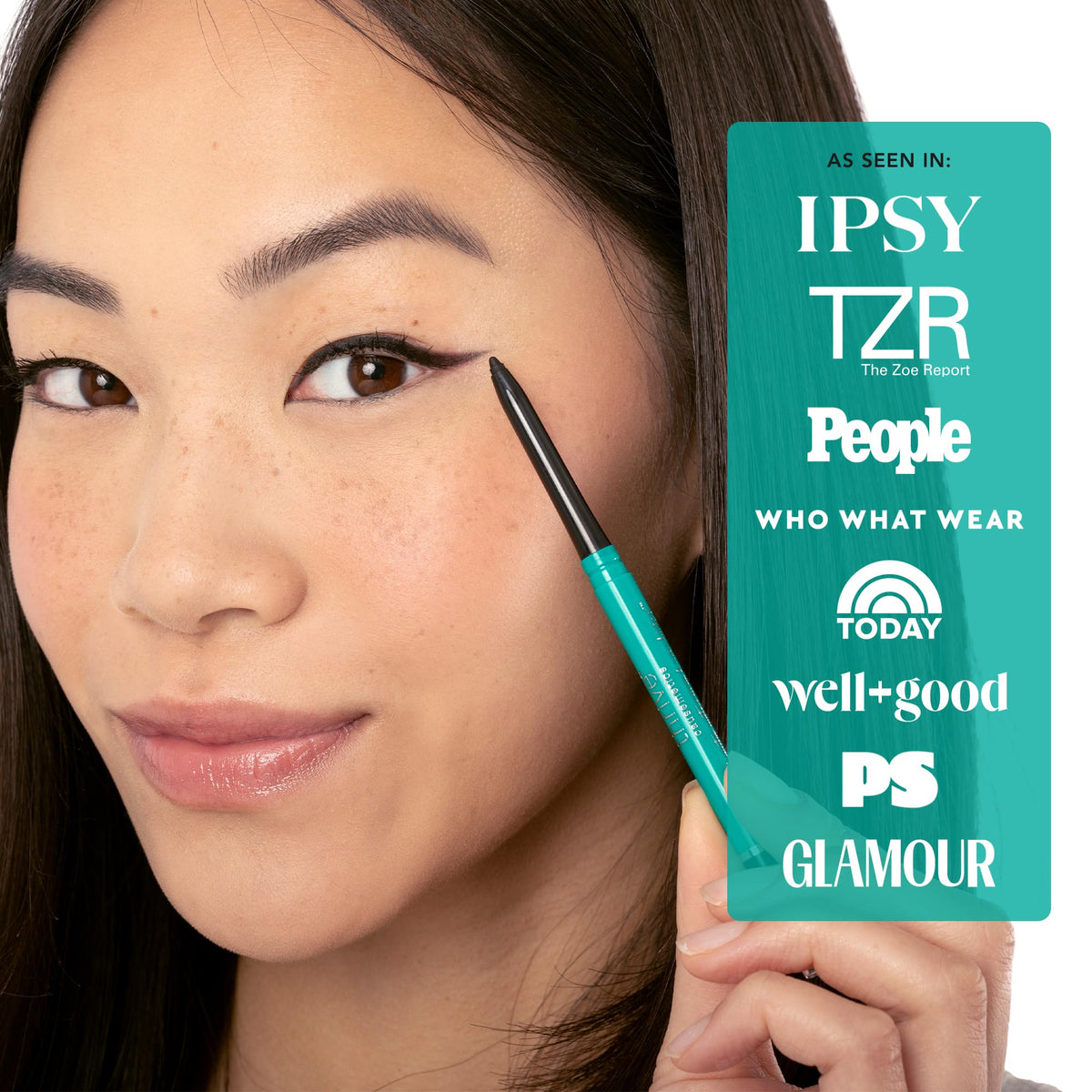 Thrive Causemetics Infinity Waterproof Eyeliner Pencil, Black Matte Shade Thrive Causemetics