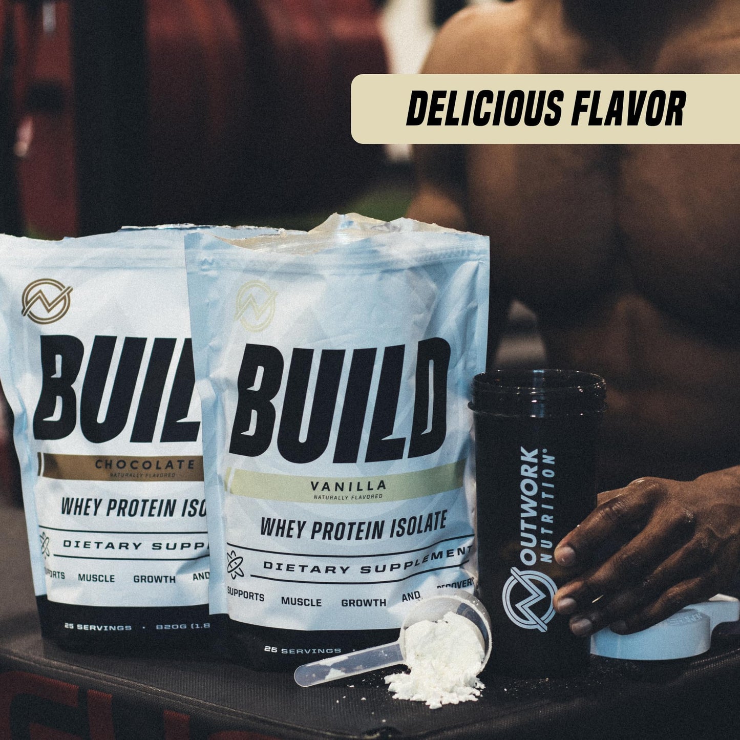 Outwork Nutrition Whey Isolate Protein Powder - Accelerates Muscle Building & Recovery - Low Lactose, Gluten-Free - Post Workout Supplement - Enhanced Protein Synthesis, Vanilla, 1.6lbs