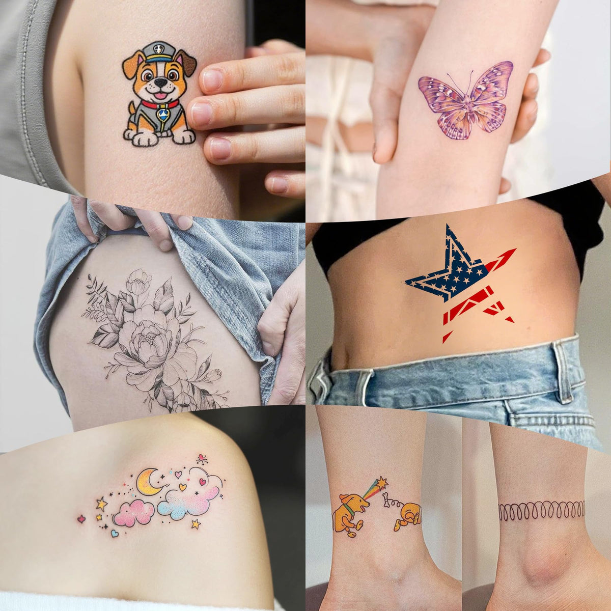 Printable Temporary Tattoo Paper for INKJET Printer, Custom Tattoo Sticker Jecqbor