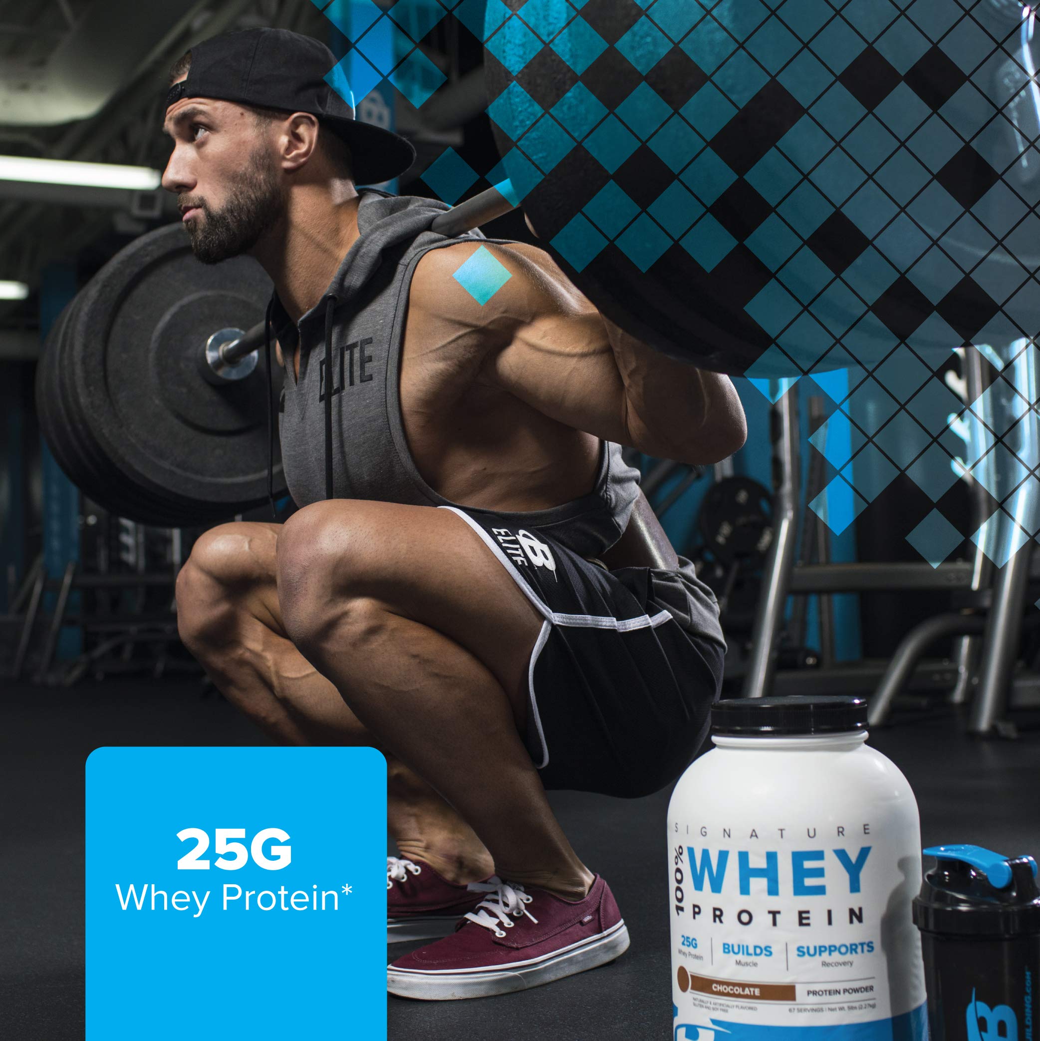 Bodybuilding Signature 100% Whey Protein Powder | 25g of Protein per Serving Bodybuilding.com buy australia supplements