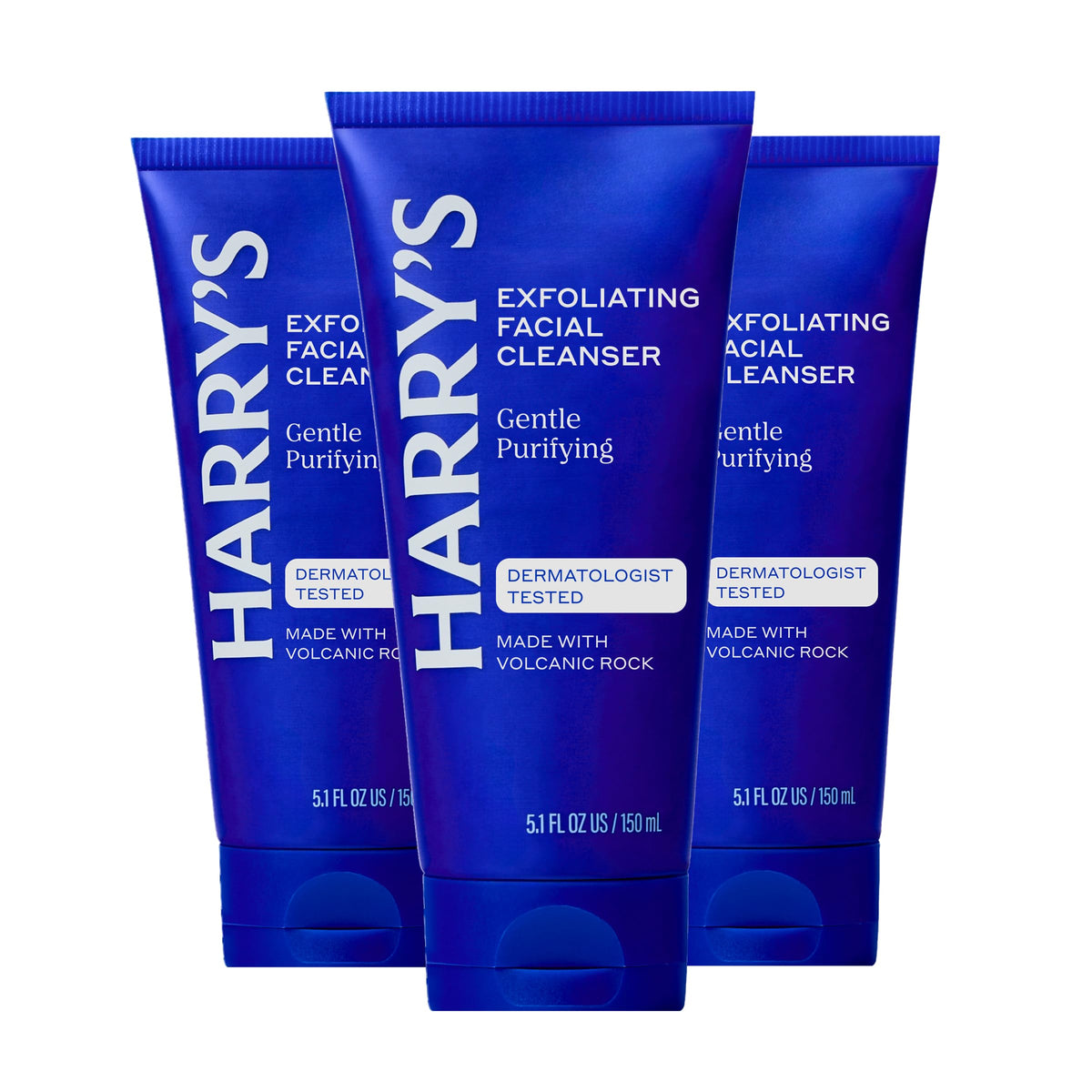 Harry's Exfoliating Face Wash for Men - 5.1 fl oz (3 Pack) Harry's