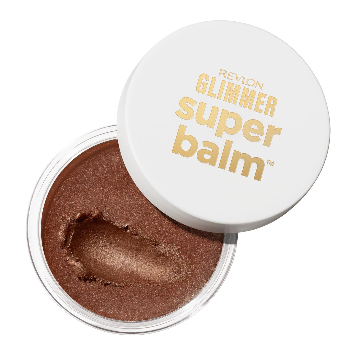 Revlon Glimmer Super Balm, Multi-Use Makeup, 006 Bronze Noir, 0.06 oz REVLON