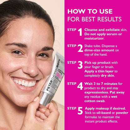 Peter Thomas Roth | Instant FIRMx® No-Filter Primer, Instant Skin Tightener, Skin Firmer, Makeup Primer For Face, Blurring Face Primer Peter Thomas Roth