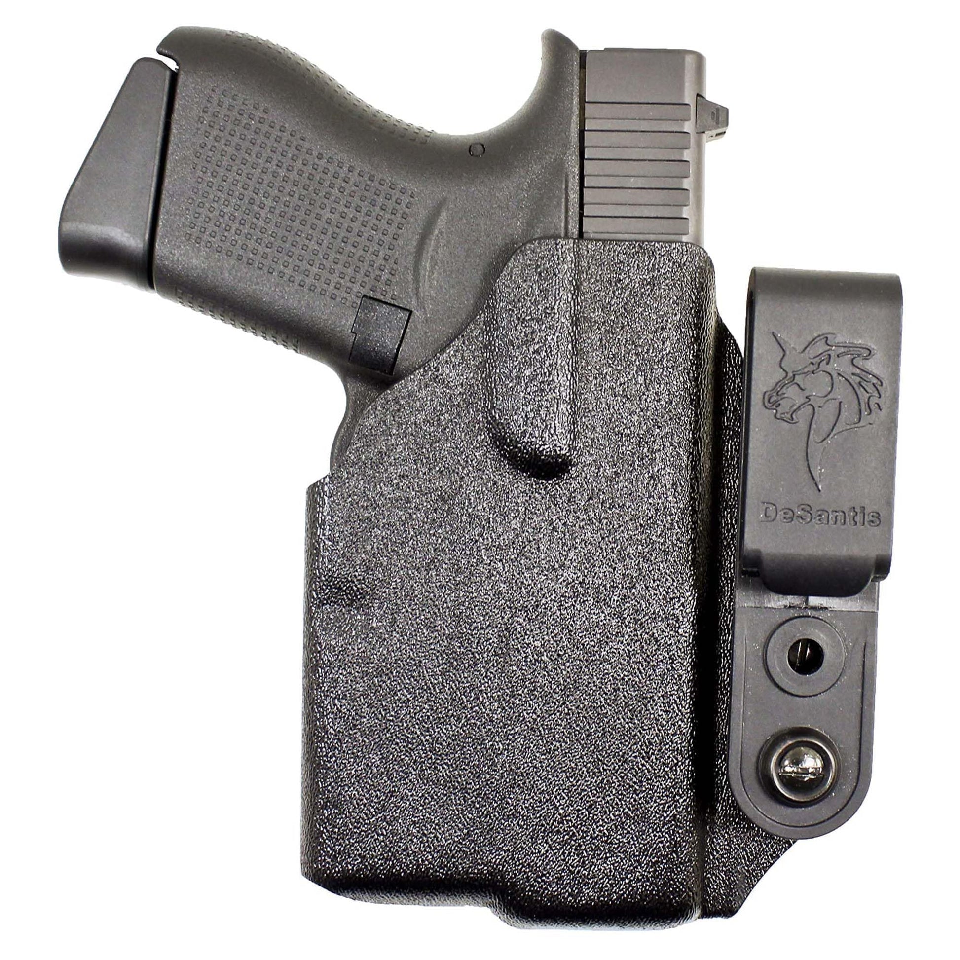 DeSantis Slim-Tuk - IWB Holster for Men and Women, Pistol Holster for Concealed Carry, Suitable for Appendix Wear, Ambidextrous, Made with Kydex, Adjustable Tension, Tuckable 360 C-Clip Gsupps Australia