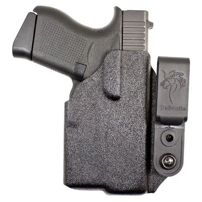 DeSantis Slim-Tuk - IWB Holster for Men and Women, Pistol Holster for Concealed Carry, Suitable for Appendix Wear, Ambidextrous, Made with Kydex, Adjustable Tension, Tuckable 360 C-Clip Gsupps Australia