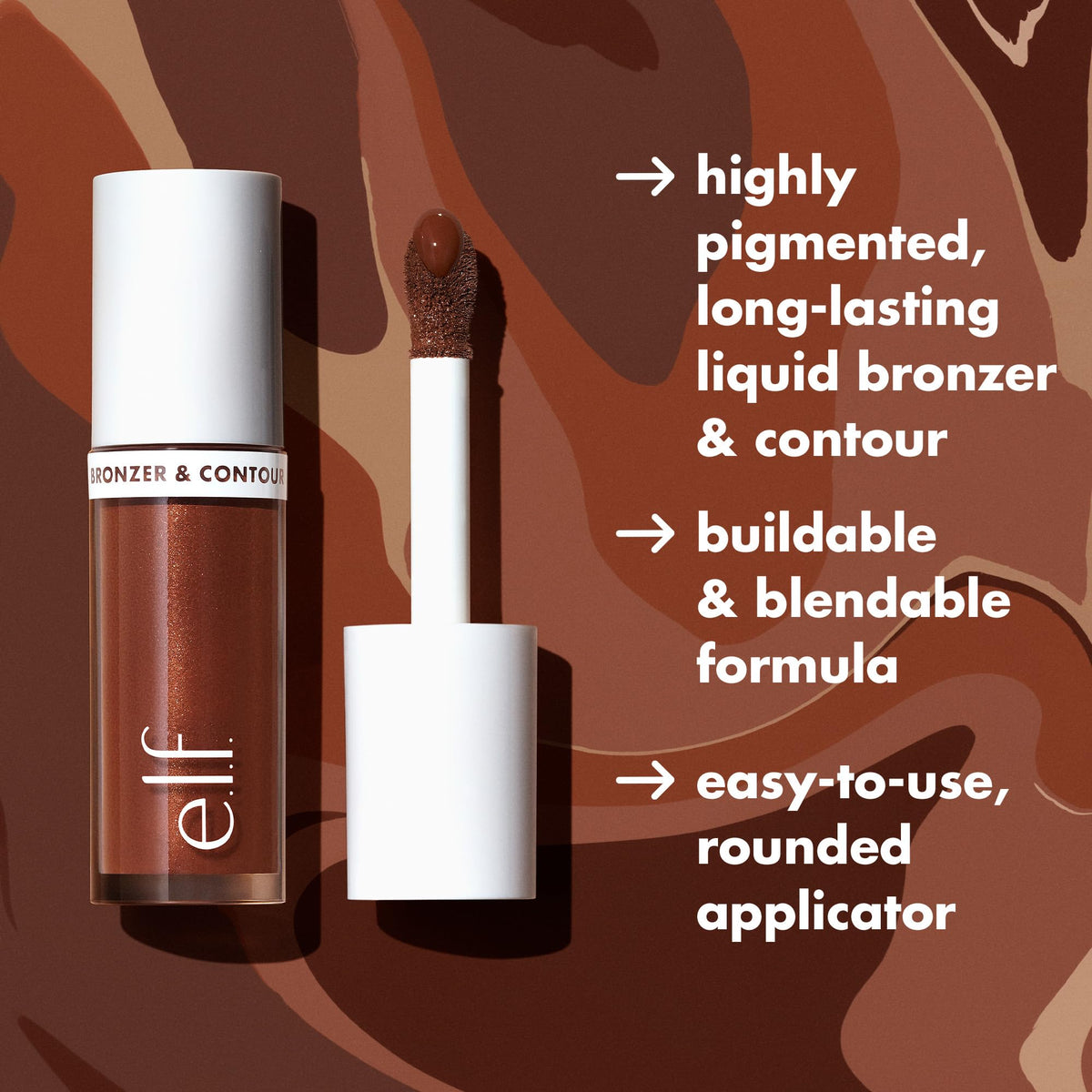 e.l.f. Camo Liquid Bronzer & Contour, 2 Fair/Light e.l.f.