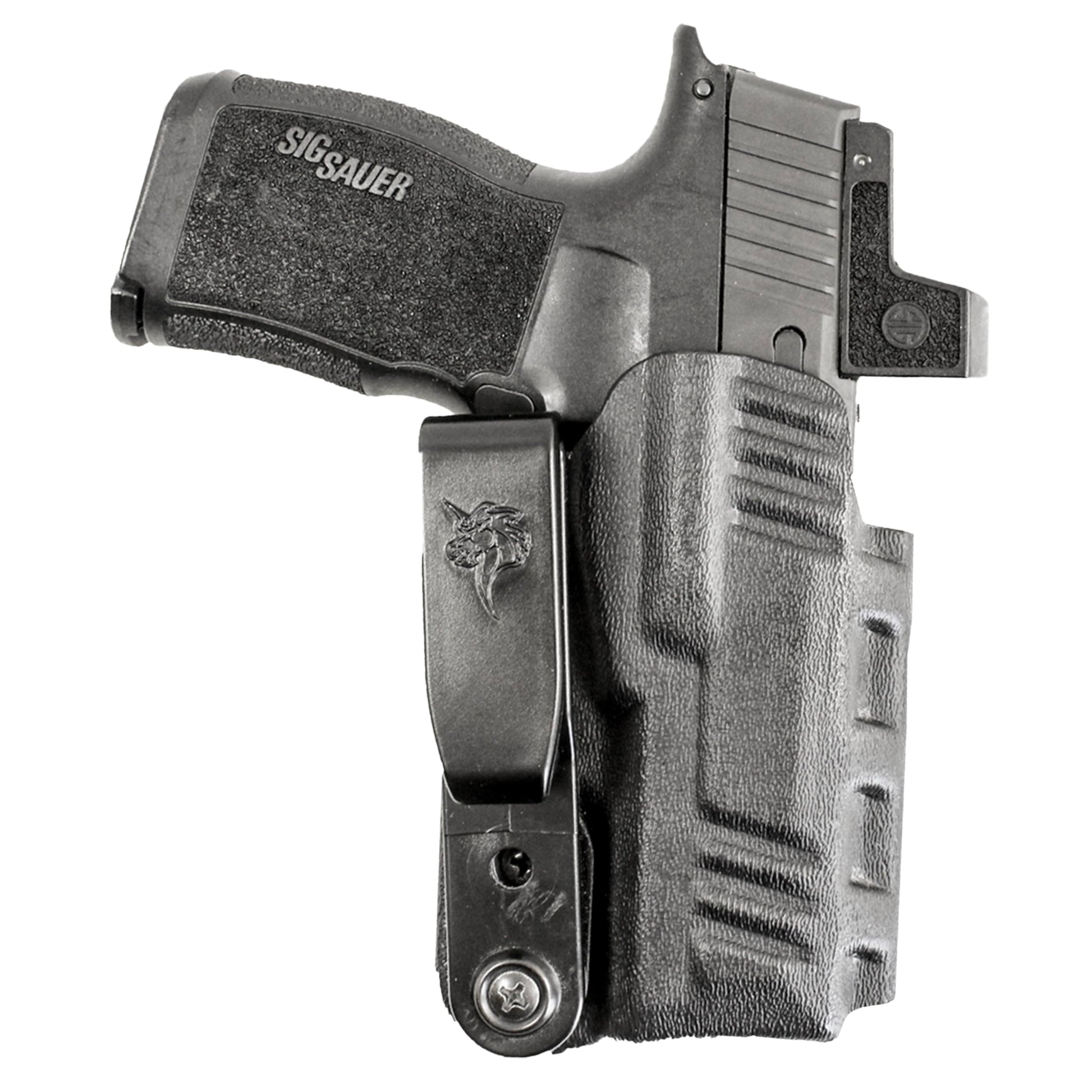 DeSantis Slim-Tuk - IWB Holster for Men and Women, Pistol Holster for Concealed Carry, Suitable for Appendix Wear, Ambidextrous, Made with Kydex, Adjustable Tension, Tuckable 360 C-Clip Gsupps Australia