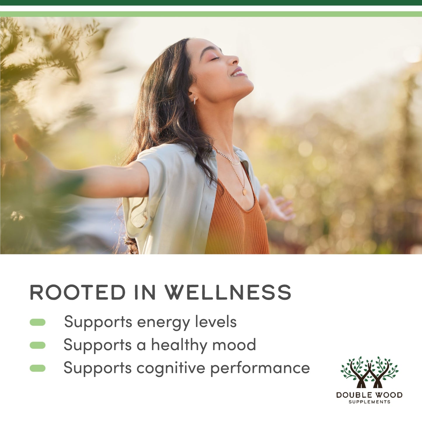 Rhodiola Rosea Supplement 500mg, 120 Vegan Capsules (Third Party Test, Gluten Free, 3% Salidrosides, 1% Rosavins Extract) for Performance, Double Wood Supplements